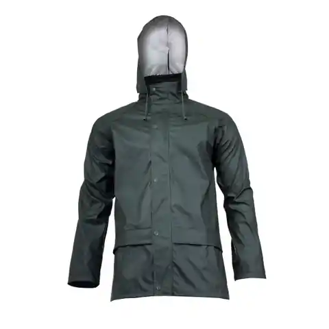 ⁨Rain jacket pu, green, "3xl", ce, lahti⁩ at Wasserman.eu