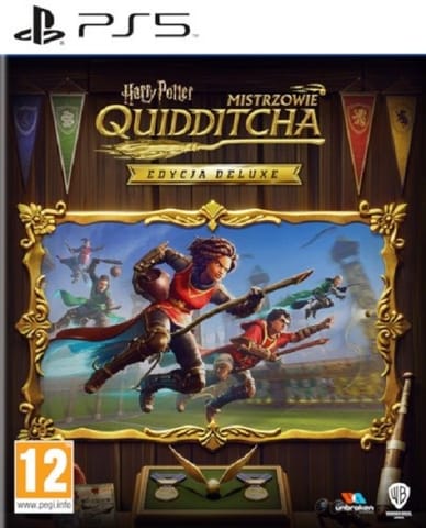 ⁨Gra Harry Potter Mistrzowie Quidditcha Edycja Deluxe (PS5) (PL)⁩ w sklepie Wasserman.eu