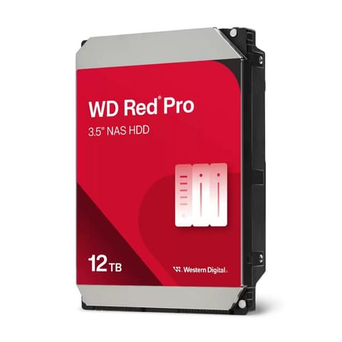 ⁨WD Red Pro 12 TB WD122KFBX (12 TB /3.5" /7200RPM )⁩ w sklepie Wasserman.eu