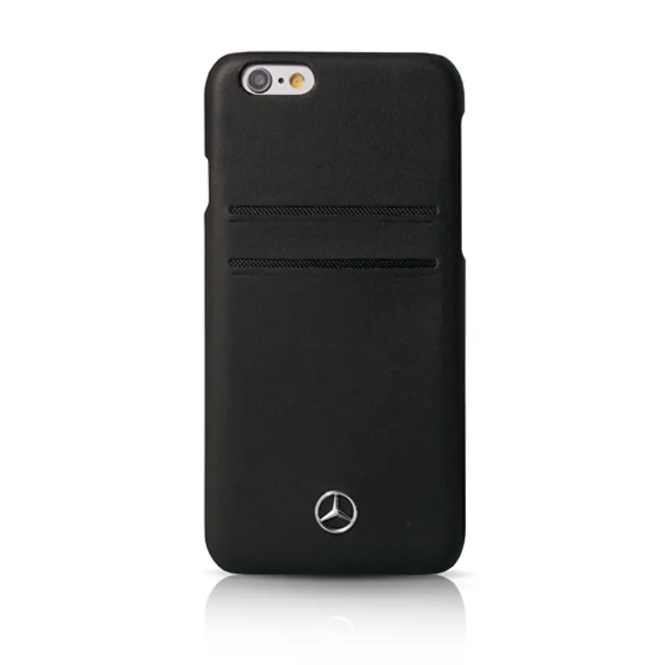 ⁨Mercedes MEHCP6LPLBK iPhone 6/6S Plus hard case czarny⁩ w sklepie Wasserman.eu