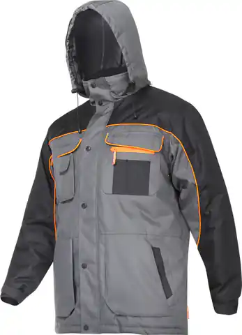 ⁨Insulated jacket gray.-czar.-pom., "3xl", ce, lahti⁩ at Wasserman.eu