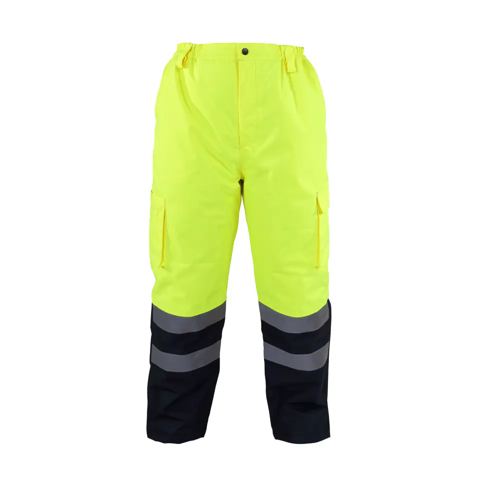 ⁨Warning pants insulated, yellow, "l", ce, lahti⁩ at Wasserman.eu