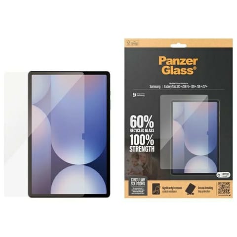 ⁨PanzerGlass Ultra-Wide Fit Sam Tab        S7+/S8+/S9+/S9 FE+/S10+ Screen Protection 7379⁩ w sklepie Wasserman.eu