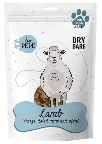 ⁨Paka Zwierzaka Lio PEPE Przysmak Lamb (płuco jagnięce) 30g⁩ w sklepie Wasserman.eu