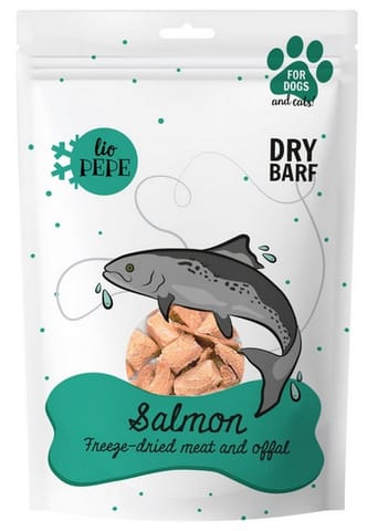 ⁨Paka Zwierzaka Lio PEPE Przysmak Salmon (filet z łososia) 60g⁩ w sklepie Wasserman.eu
