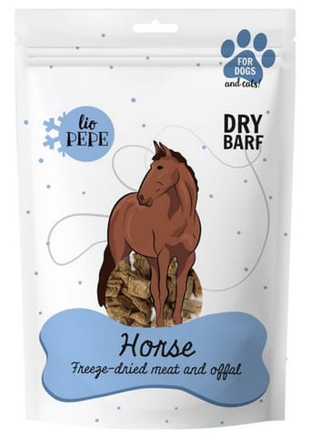 ⁨Paka Zwierzaka Lio PEPE Przysmak Horse (wątróbka końska) 60g⁩ w sklepie Wasserman.eu