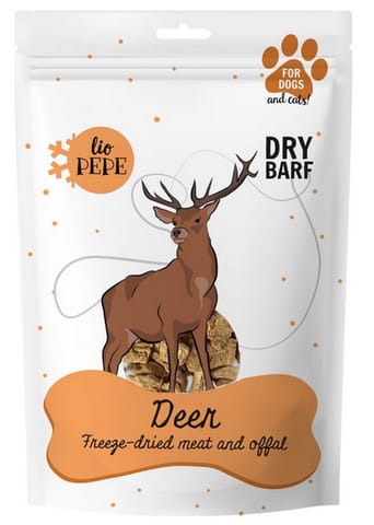 ⁨Paka Zwierzaka Lio PEPE Przysmak Deer (mięso jelenia) 60g⁩ w sklepie Wasserman.eu