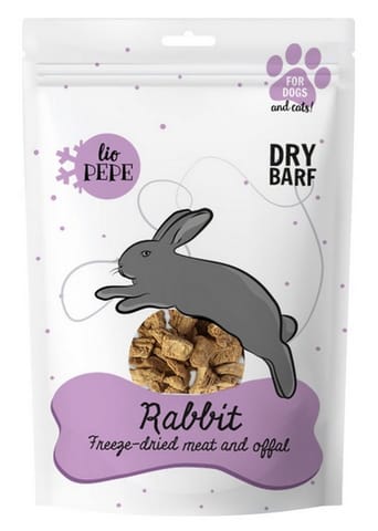 ⁨Paka Zwierzaka Lio PEPE Przysmak Rabbit (wątróbka królika) 60g⁩ w sklepie Wasserman.eu