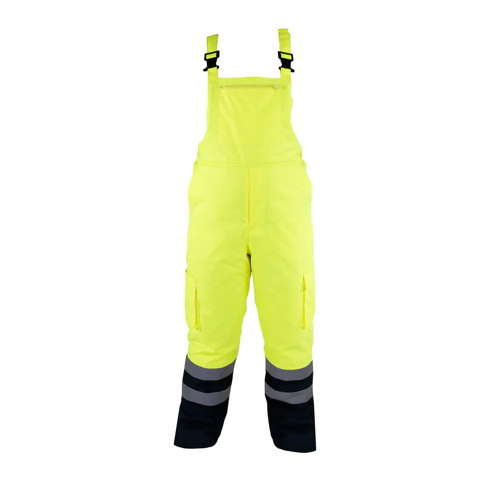 ⁨Insulated warning dungarees, yellow, "m", ce, lahti⁩ at Wasserman.eu