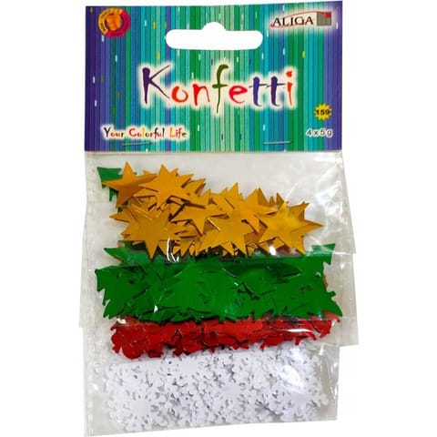 ⁨Konfetti MT-7790 mix kształtów 20g ALIGA⁩ w sklepie Wasserman.eu