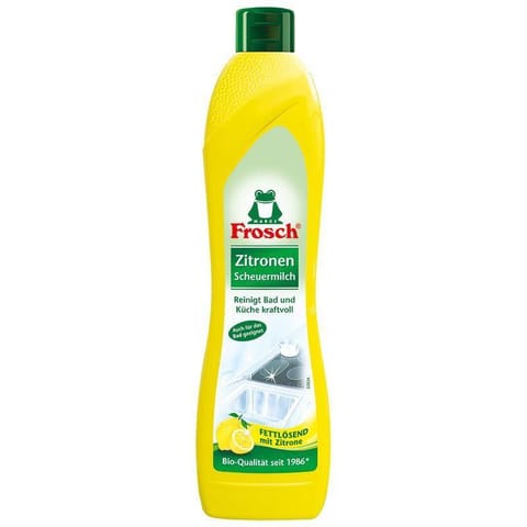 ⁨Frosch Cream Cleaner Lemon Mleczko do Czyszczenia 500 ml⁩ w sklepie Wasserman.eu