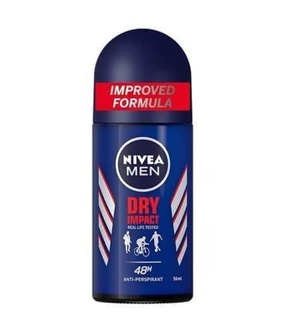 ⁨Nivea Men Dry Impact Antyperspirant Roll-on 50 ml⁩ w sklepie Wasserman.eu