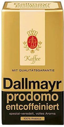 ⁨Dallmayr Prodomo Kawa Mielona Bezkofeinowa 500 g⁩ w sklepie Wasserman.eu