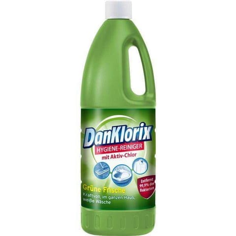 ⁨DanKlorix Hygienereiniger Grüne Frische Chlor w Płynie 1,5 l⁩ w sklepie Wasserman.eu