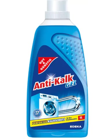 ⁨G&G Anti-Kalk Gel Odkamieniacz do Pralek  Żel 1 l⁩ w sklepie Wasserman.eu