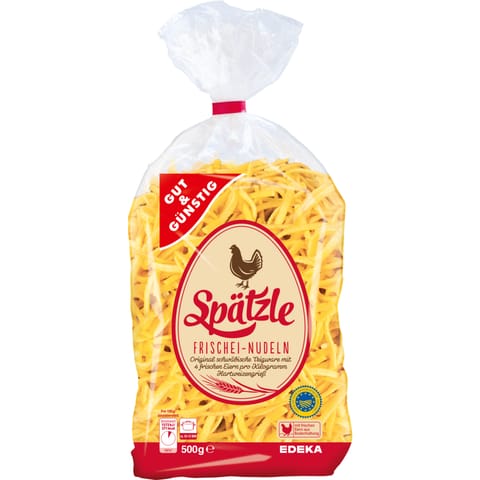 ⁨G&G Pasta Spatzle Multi-egg 500 g⁩ at Wasserman.eu