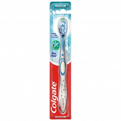 ⁨Colgate Max White Medium Szczoteczka do Zębów⁩ w sklepie Wasserman.eu