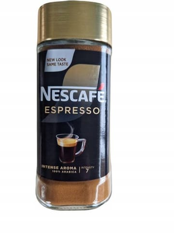 ⁨Nescafe Espresso Gold Instant Coffee 100 g⁩ at Wasserman.eu