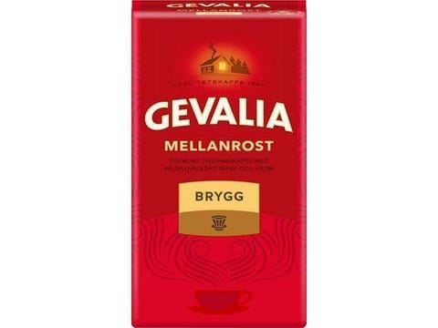 ⁨Gevalia Mellanrost Brygg Ground Coffee 450 g⁩ at Wasserman.eu