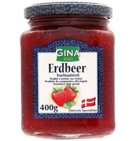 ⁨Gina Strawberry Jam 400 g⁩ at Wasserman.eu