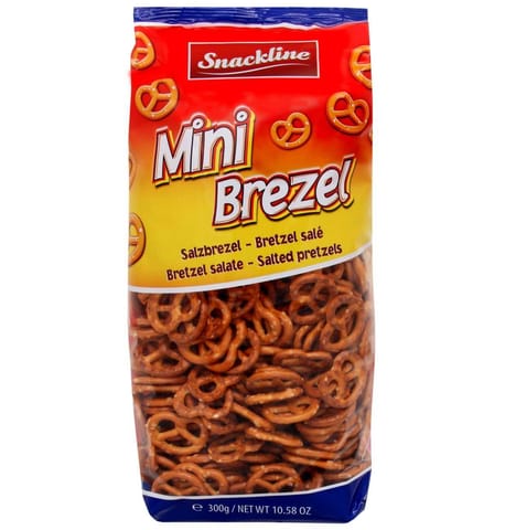 ⁨Snackline Mini Salted Pretzels 300 g⁩ at Wasserman.eu