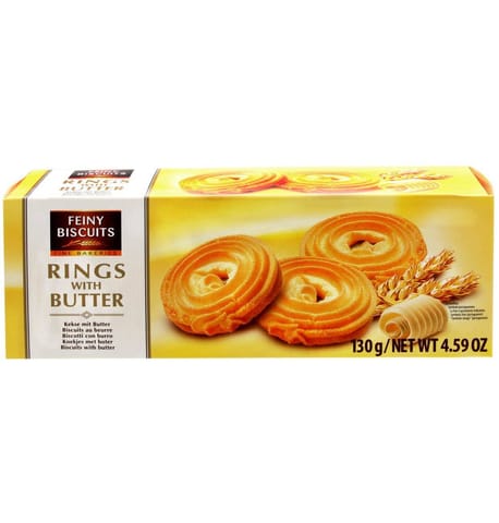 ⁨Feiny Biscuit Ciastka Maślane 130 g⁩ w sklepie Wasserman.eu