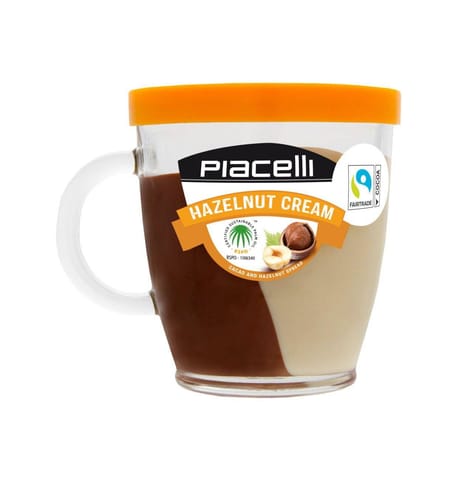 ⁨Piacelli Krem z Nugatu Orzechowego DUO 300 g⁩ w sklepie Wasserman.eu