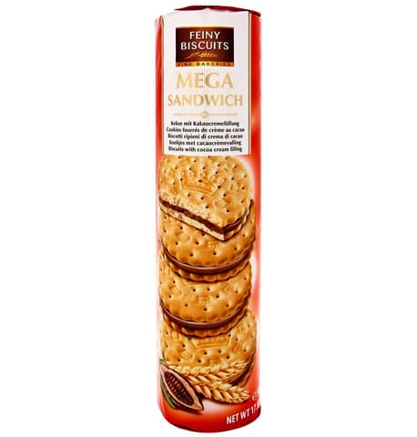 ⁨Feiny Biscuits Mega Markizy z Kremem Czekoladowym 500 g⁩ w sklepie Wasserman.eu