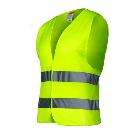⁨Mesh vest with stripes odbl. yellow, "xl", lahti⁩ at Wasserman.eu