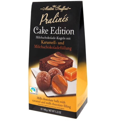 ⁨MaitreTruffout Pralinen Cake Edition Milk Caramel Pralines 148 g⁩ at Wasserman.eu