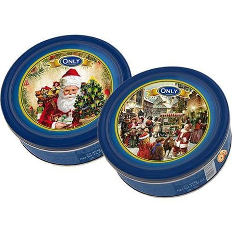 ⁨Only Danish Cakes in a Decorative Christmas Can 454 g⁩ at Wasserman.eu