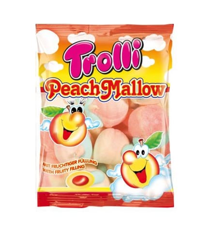 ⁨Trolli Peach Mallows 150 g⁩ w sklepie Wasserman.eu