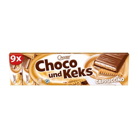 ⁨Choceur Choco und Keks Cappucino 300 g⁩ at Wasserman.eu