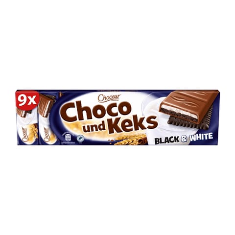 ⁨Choceur Choco und Keks Black&White 300 g⁩ at Wasserman.eu