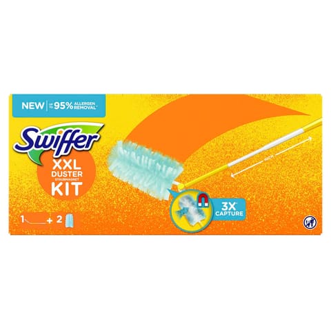 ⁨Swiffer Miotełka do Kurzu XXL + 2 Wkłady⁩ w sklepie Wasserman.eu