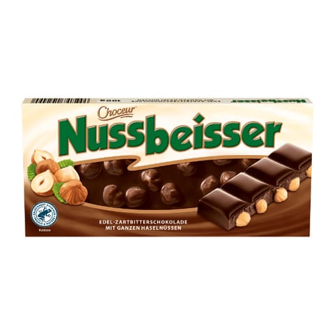 ⁨Nussbeisser Dark Chocolate 100 g⁩ at Wasserman.eu