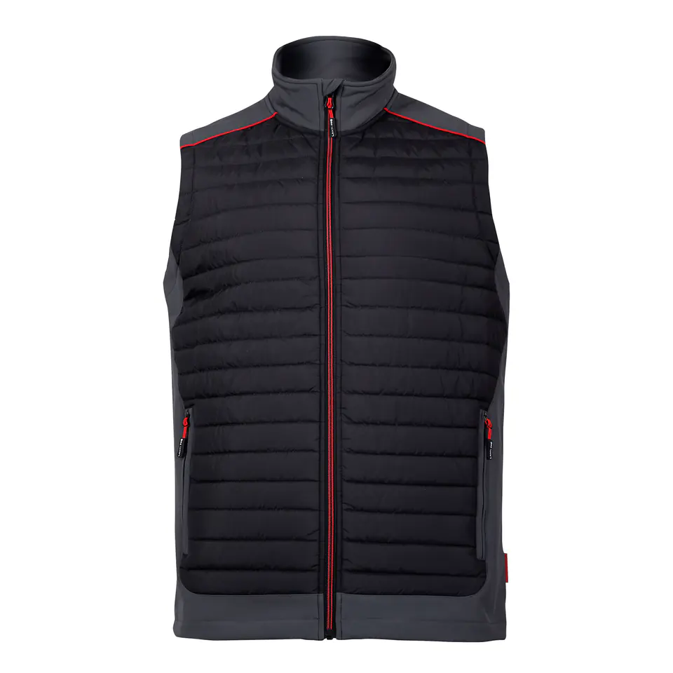 ⁨Tank top insulated black.-gray-red., "3xl", ce, lahti⁩ at Wasserman.eu