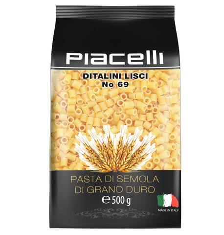 Piacelli Ditalini Lisci No 69 Makaron z Semoliny 500 g w sklepie Wasserman.eu