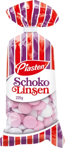 ⁨Piasten Schokolinsen 225 g⁩ at Wasserman.eu