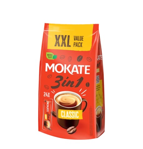 ⁨Mokate Kaffee Classic 3 in 1 408 g.⁩ at Wasserman.eu