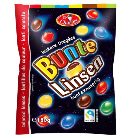 ⁨SirCharles Bunte Linsen 180 g⁩ at Wasserman.eu