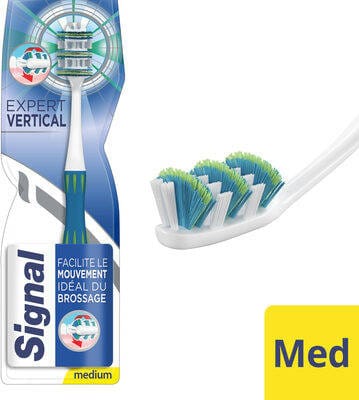 ⁨Signal Vertical Brushing Medium Toothbrush⁩ at Wasserman.eu