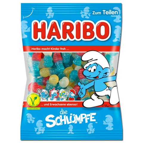 ⁨Haribo Schlümpfe Gummies 175 g⁩ at Wasserman.eu