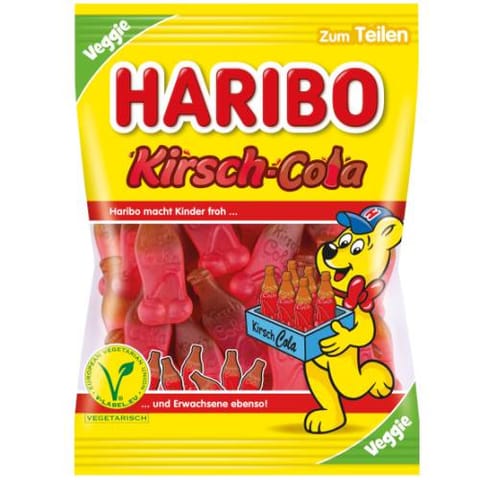 ⁨Haribo Kirsch-Cola Gummies 175 g⁩ at Wasserman.eu