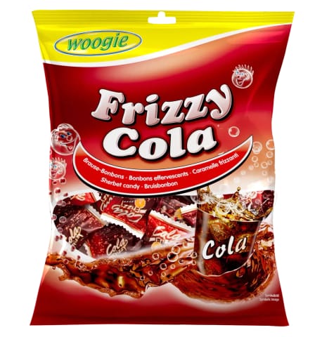 ⁨Woogie Bonbons Frizzy Cola 170 g⁩ w sklepie Wasserman.eu