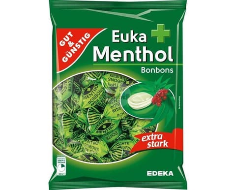 ⁨G&G Cukierki Miętowo-Eukaliptusowe Ekstra Mocne 300 g⁩ w sklepie Wasserman.eu