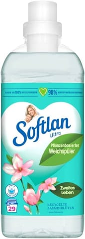 ⁨Softlan Jasminbluten Płyn do Płukania 650 ml⁩ w sklepie Wasserman.eu