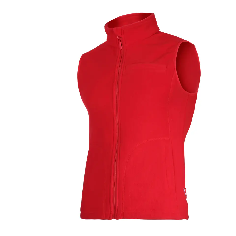 ⁨Fleece vest. red, female, "l", ce, lahti⁩ at Wasserman.eu