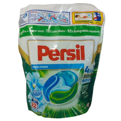 ⁨Persil 4in1 Fresh Power Silan Kapsułki do Prania 22 szt.⁩ w sklepie Wasserman.eu