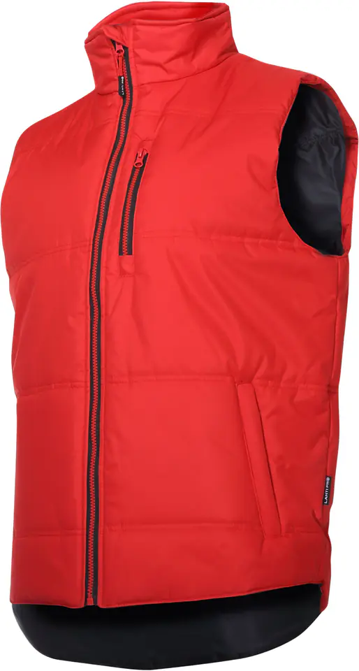 Tank top insulated red-black, "l", ce, lahti at Wasserman.eu
